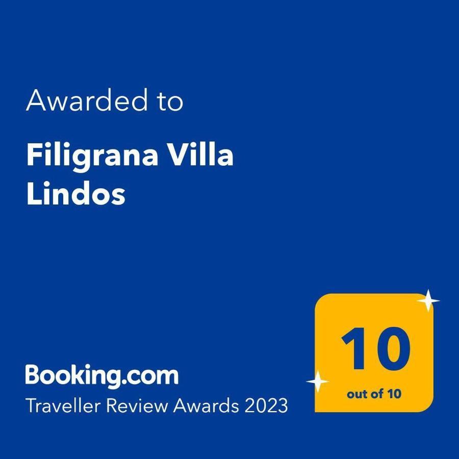 Filigrana Villa Lindos Zewnętrze zdjęcie